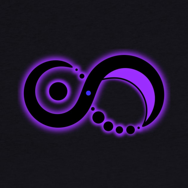 Solaris Moebius Violett (Logo gross) by Slava Jermakov